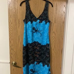 Octopus Ocean Dress - Sleeveless - Large